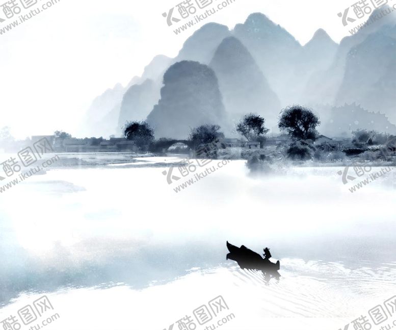 编号：12912009280518372075【酷图网】源文件下载-山水画