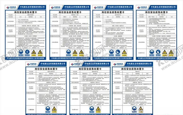 编号：10198404092303133093【酷图网】源文件下载-岗位安全标示牌