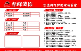 安全责任牌