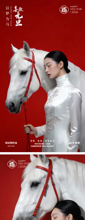 以梦为马元旦海报