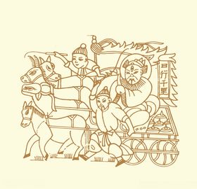 腊月民俗海报