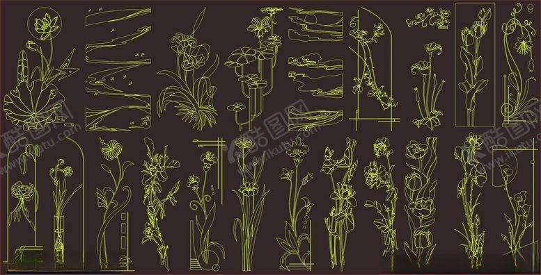 编号：91863604081411466835【酷图网】源文件下载-古埃及象形文字壁画图案