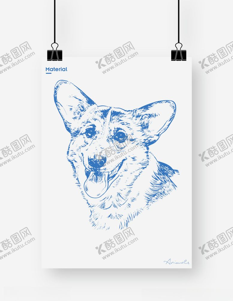 编号：65054109281156233996【酷图网】源文件下载-柯基