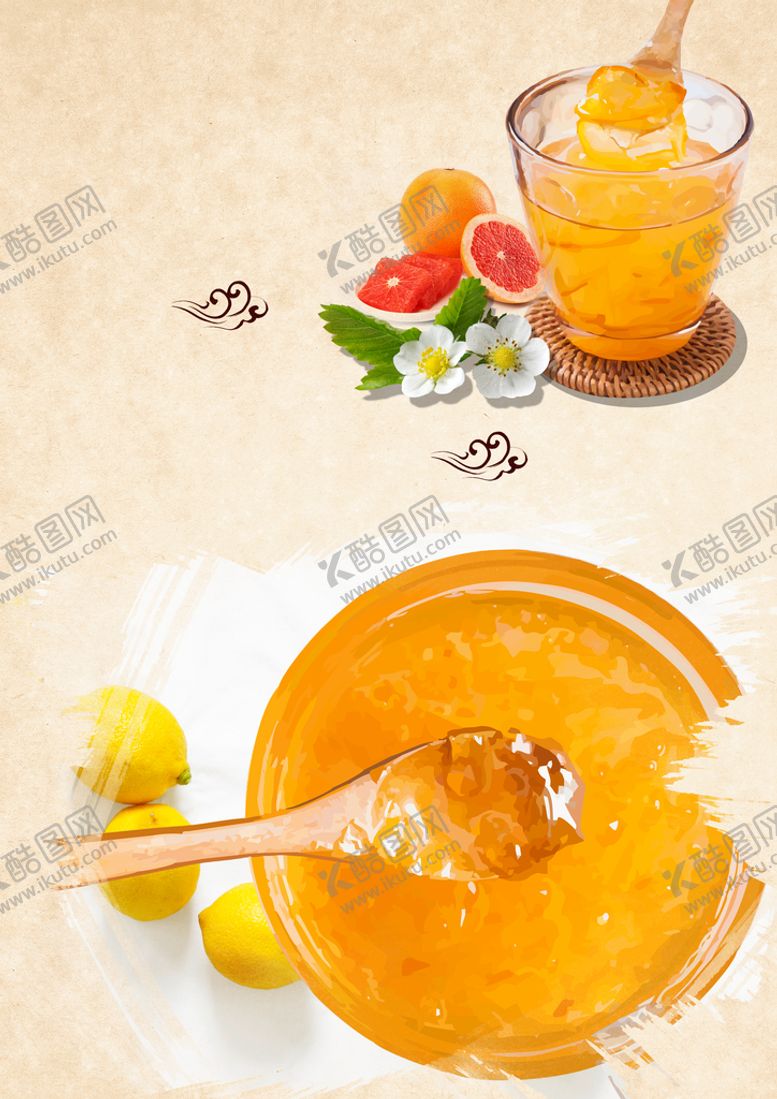 编号：54708309201311104721【酷图网】源文件下载-夏日饮品海报