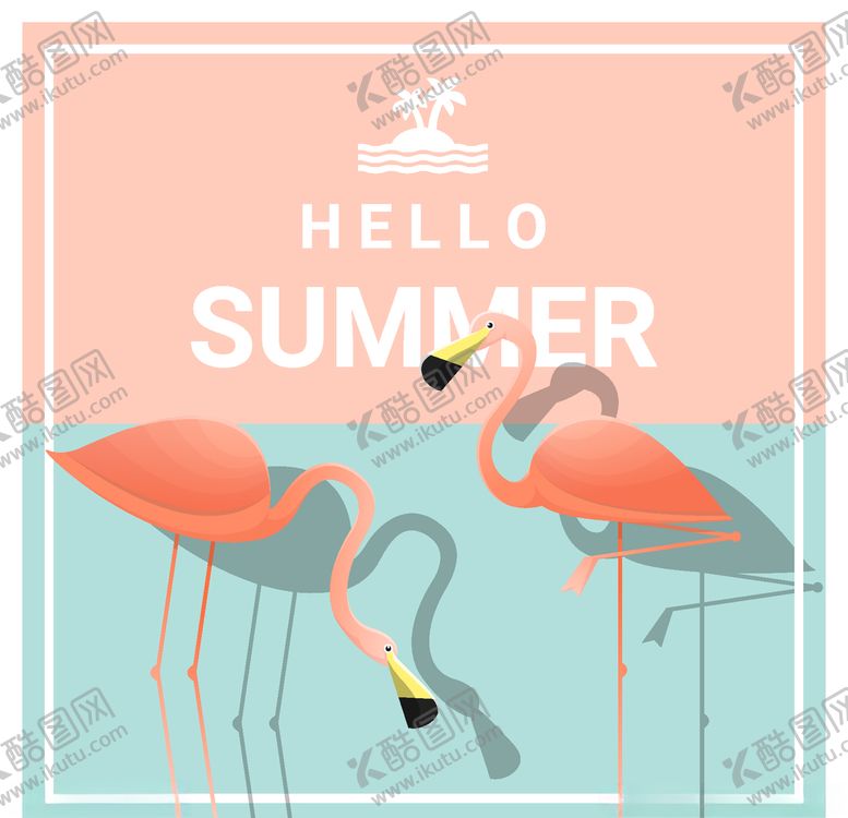 编号：47619006190132452933【酷图网】源文件下载-火烈鸟