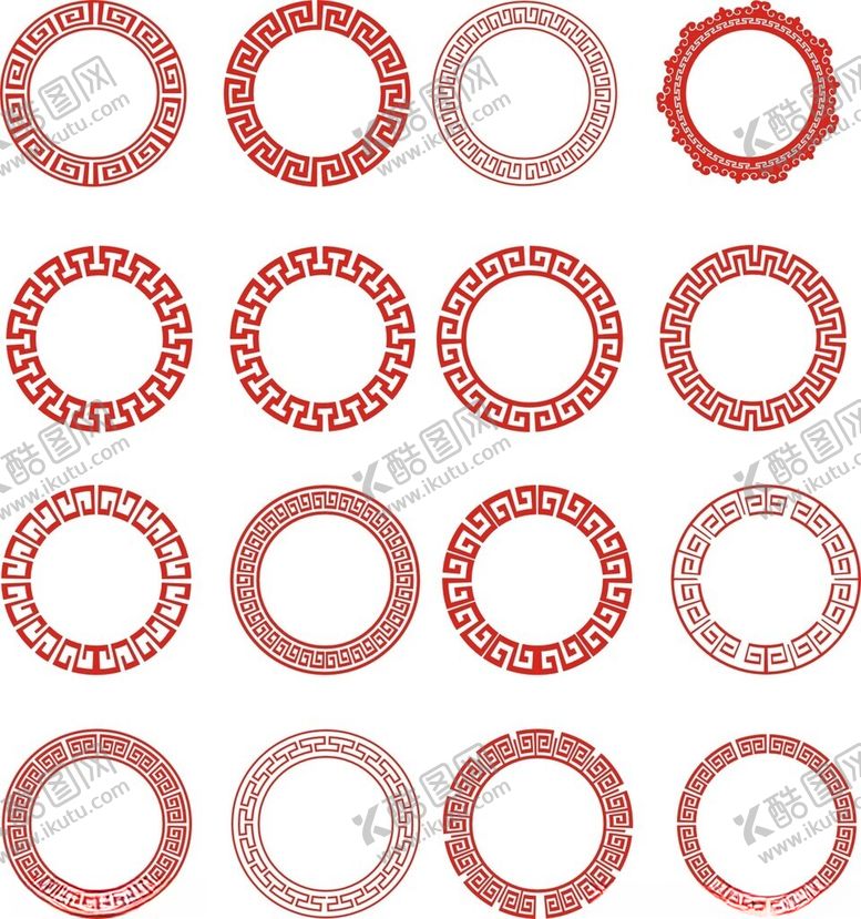 编号：73443211211815507835【酷图网】源文件下载-圆形花边