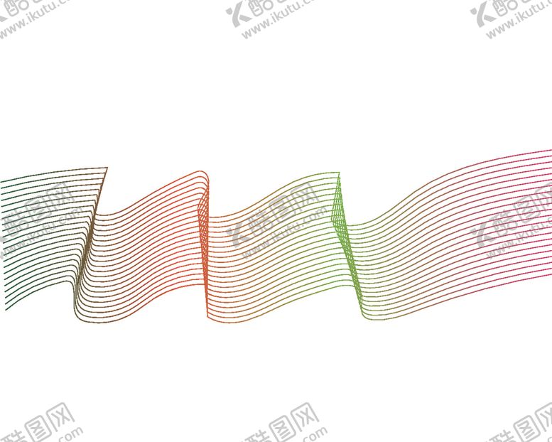 编号：26497810031953308810【酷图网】源文件下载-多彩渐变线条