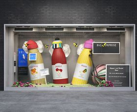 C4D模型橱窗设计工程首饰效果图