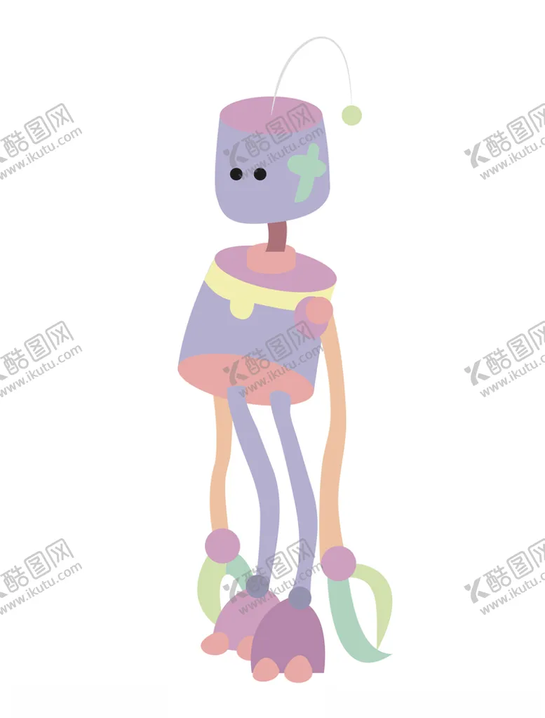 编号：45486806240237298630【酷图网】源文件下载-矢量机器人图标图案绘制