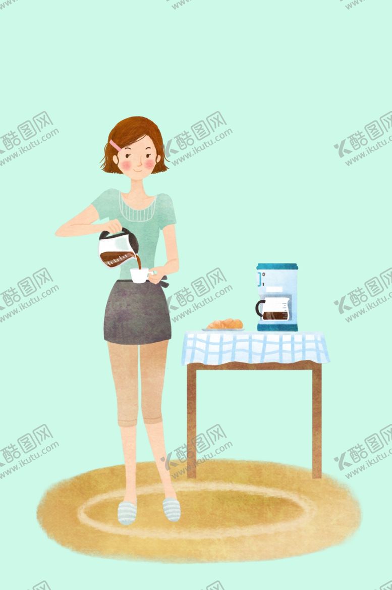 编号：23998012160938203642【酷图网】源文件下载-手绘卡通人物 