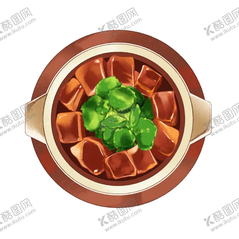 编号：92815610240238039337【酷图网】源文件下载-卡通手绘地方美食坛子肉插画