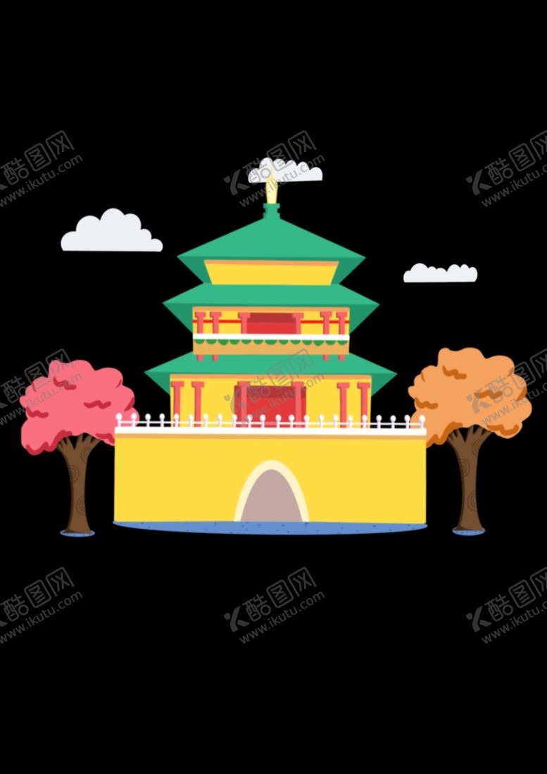 编号：75885307070752509296【酷图网】源文件下载-西安钟楼