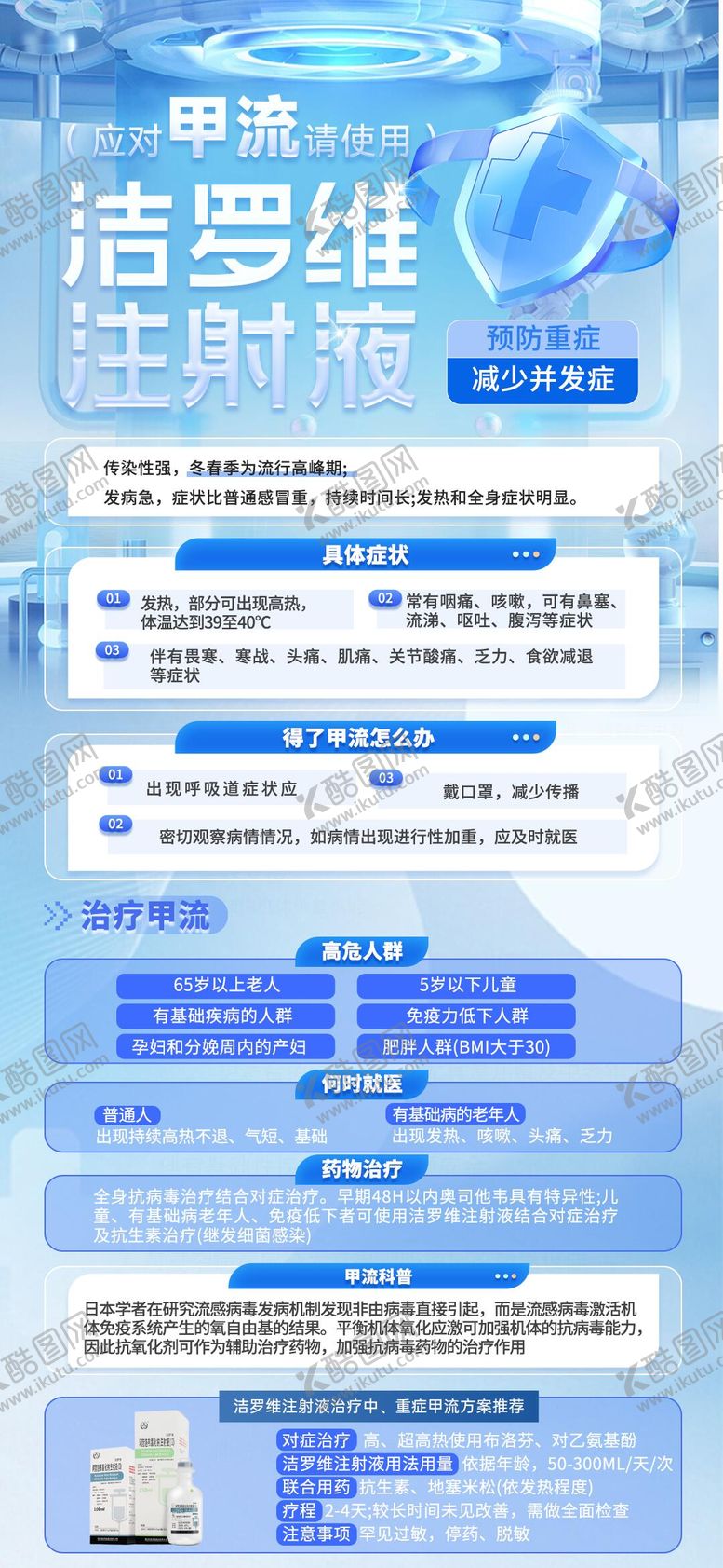 编号：43889612060206008859【酷图网】源文件下载-甲流医疗科普 