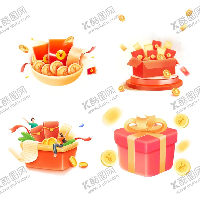 编号：51359802161656463484【酷图网】源文件下载-多个礼品盒