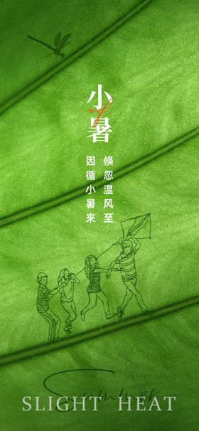 小暑节气海报