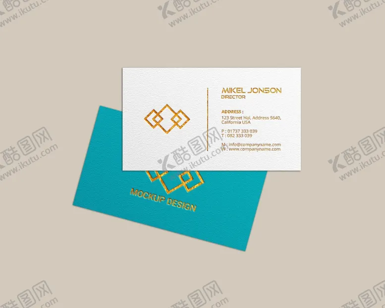 编号：33499504202142178410【酷图网】源文件下载-名片样机