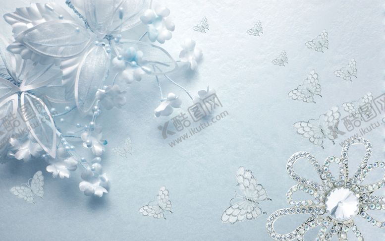 编号：78773309270312549691【酷图网】源文件下载-冰雕画雪花钻石画