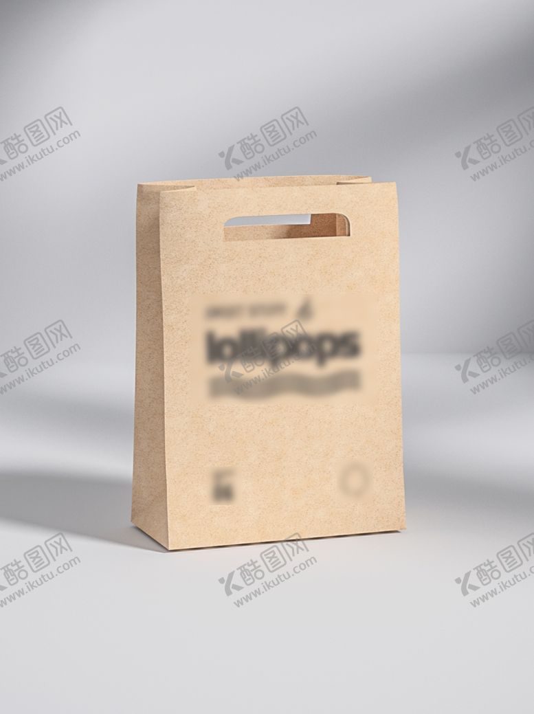 编号：10845909140359567891【酷图网】源文件下载-牛皮纸袋样机口袋模板