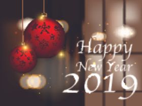 新年海报模板派对生肖猪卡片迎