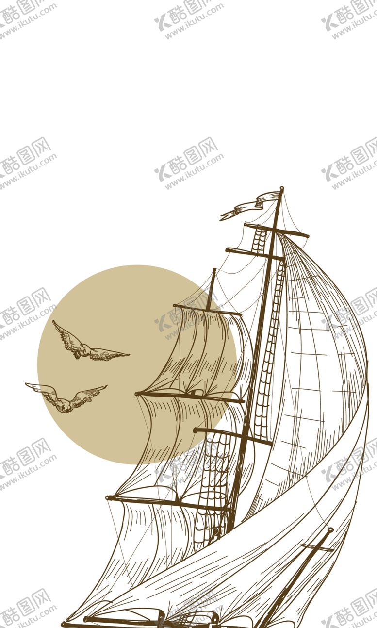 编号：43023509240656207889【酷图网】源文件下载-帆船