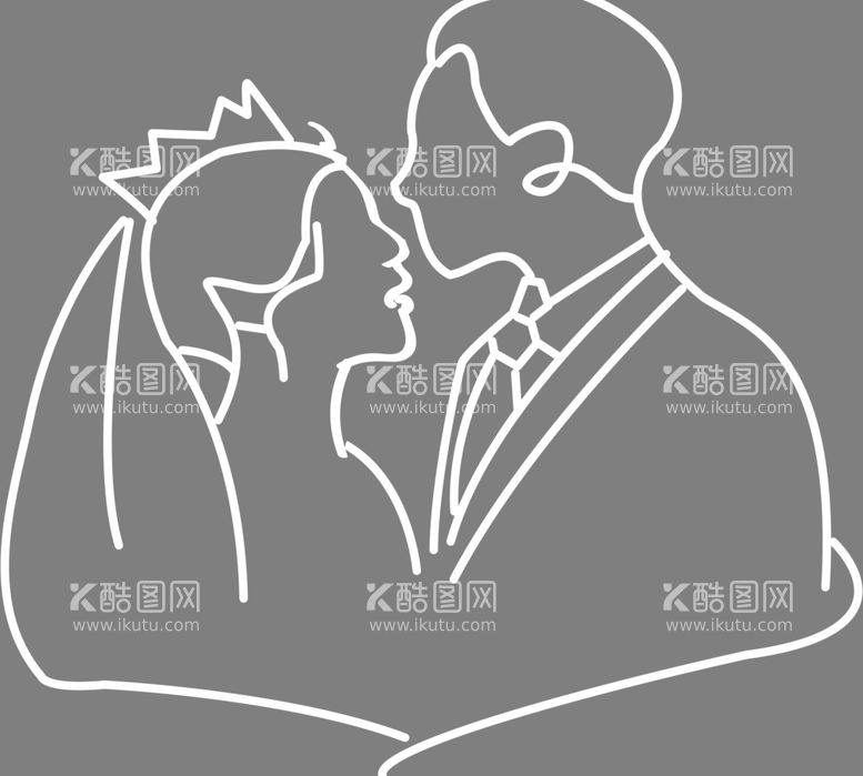 编号：79563112051024251500【酷图网】源文件下载-婚礼LOGO