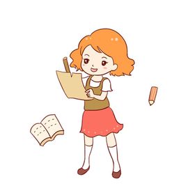卡通女孩子人物动画