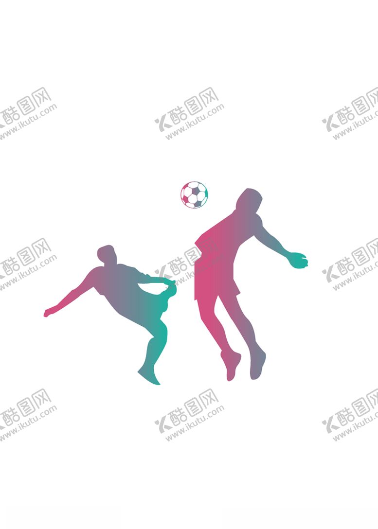 编号：36812803281533167573【酷图网】源文件下载-足球竞技抢球动态剪影