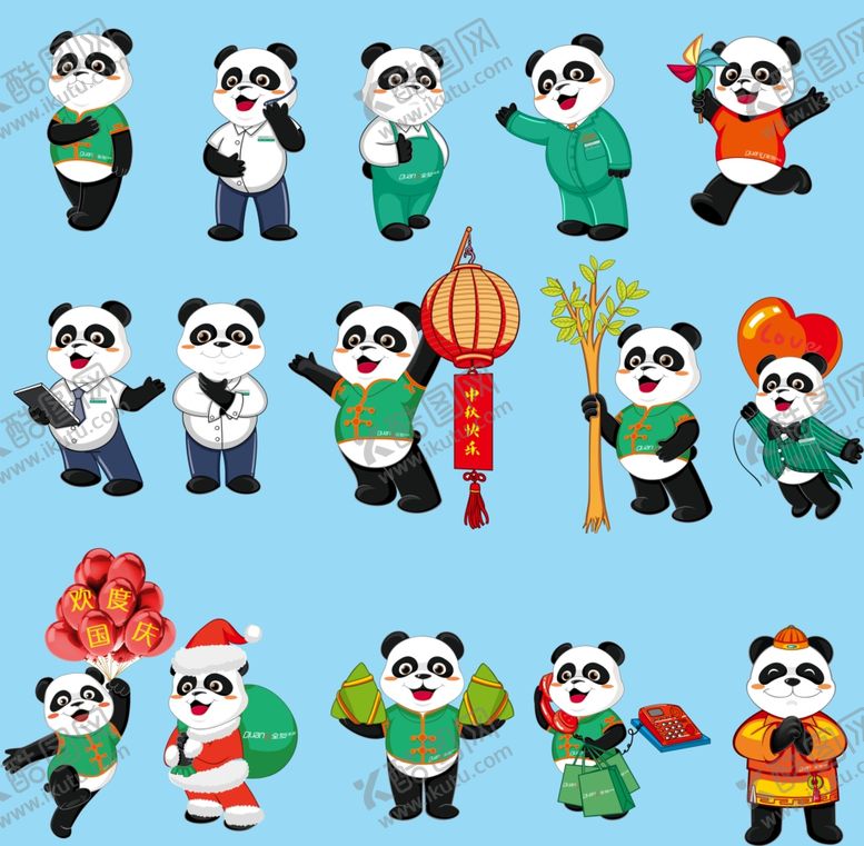 编号：36337109280729252401【酷图网】源文件下载-全友家居熊猫