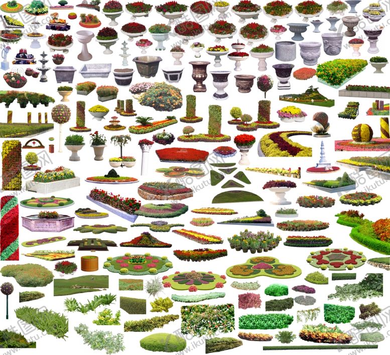 编号：45404210010232281650【酷图网】源文件下载-欧式公共场所园林