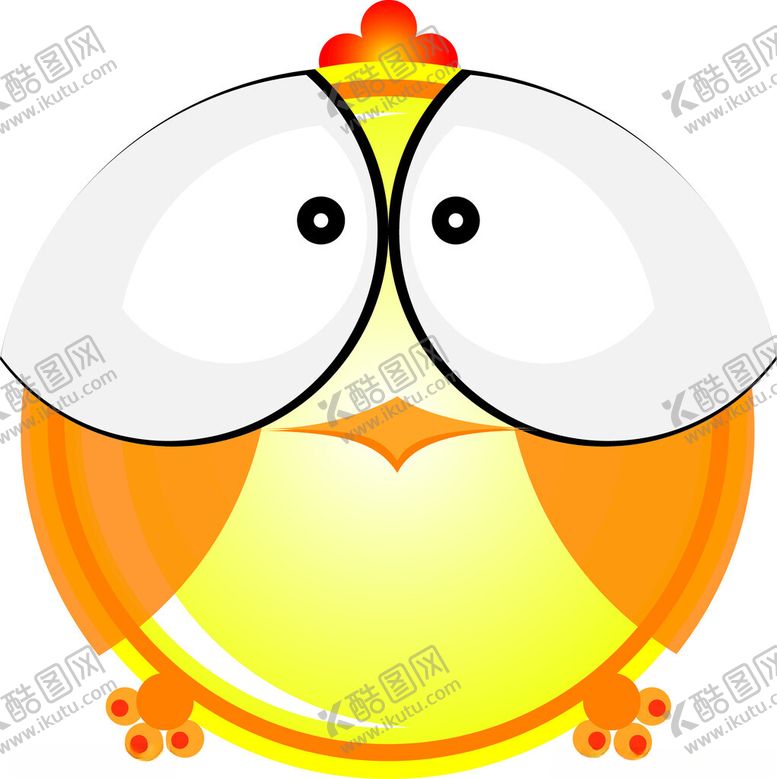 编号：61981102250604467430【酷图网】源文件下载-黄色小鸡吉祥物
