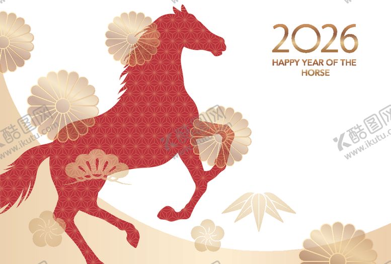 编号：26033110120456229672【酷图网】源文件下载-2026马年喜庆贺岁画面