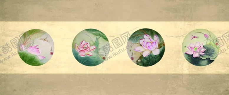 编号：23789304170745351004【酷图网】源文件下载-荷花桌布
