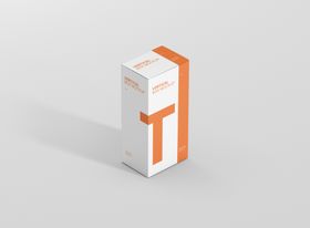 纸盒包装设计样机贴图效果图