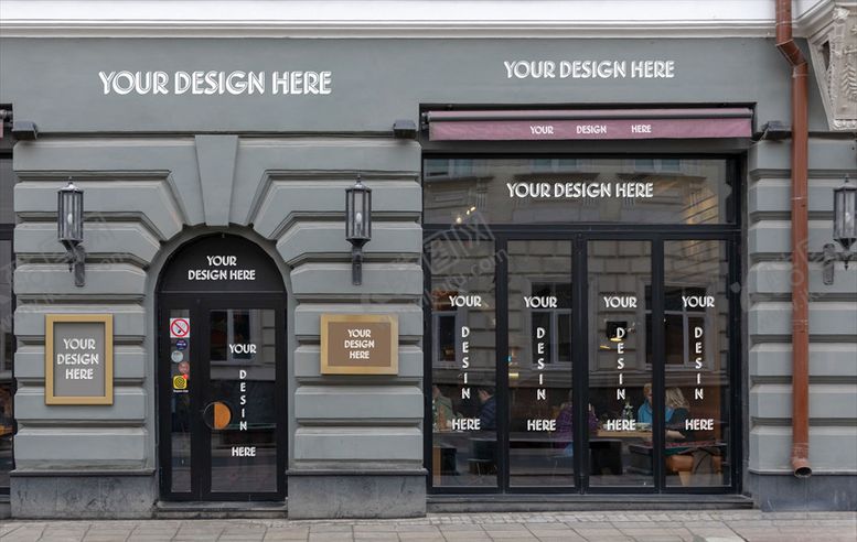 编号：96138309212318478433【酷图网】源文件下载-店铺门面模板