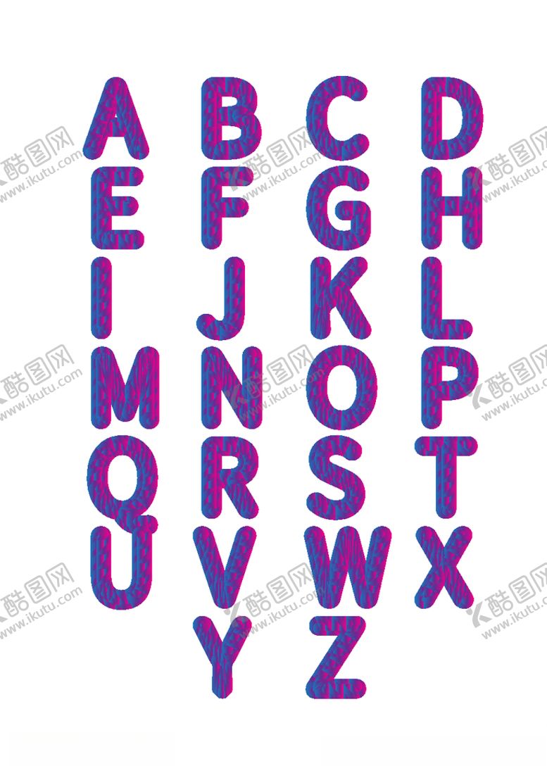 编号：53649709300750014717【酷图网】源文件下载-字母