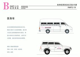 宠物医院VI车身广告