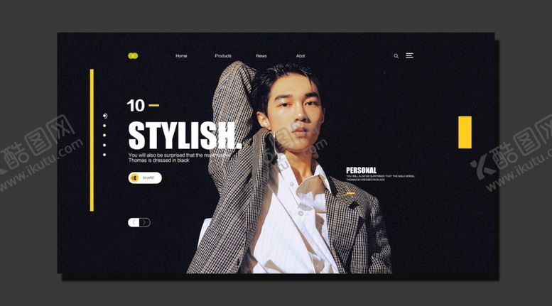 编号：93252010300957255874【酷图网】源文件下载-男装海报