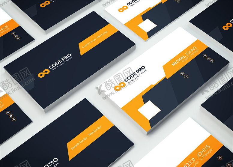 编号：76433810130824182830【酷图网】源文件下载-矢量名片模板