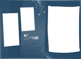 儿童宝宝生日照相册PSD模板