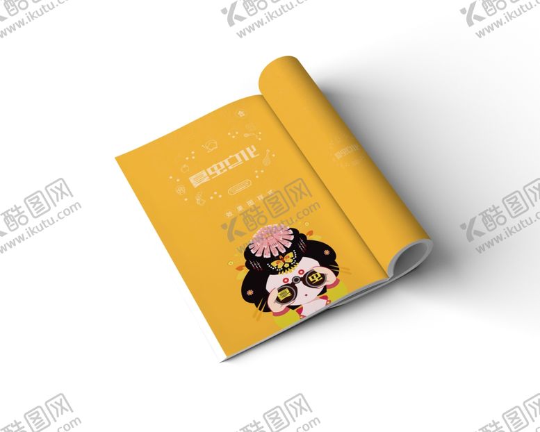 编号：69554806181708582365【酷图网】源文件下载-画册样机
