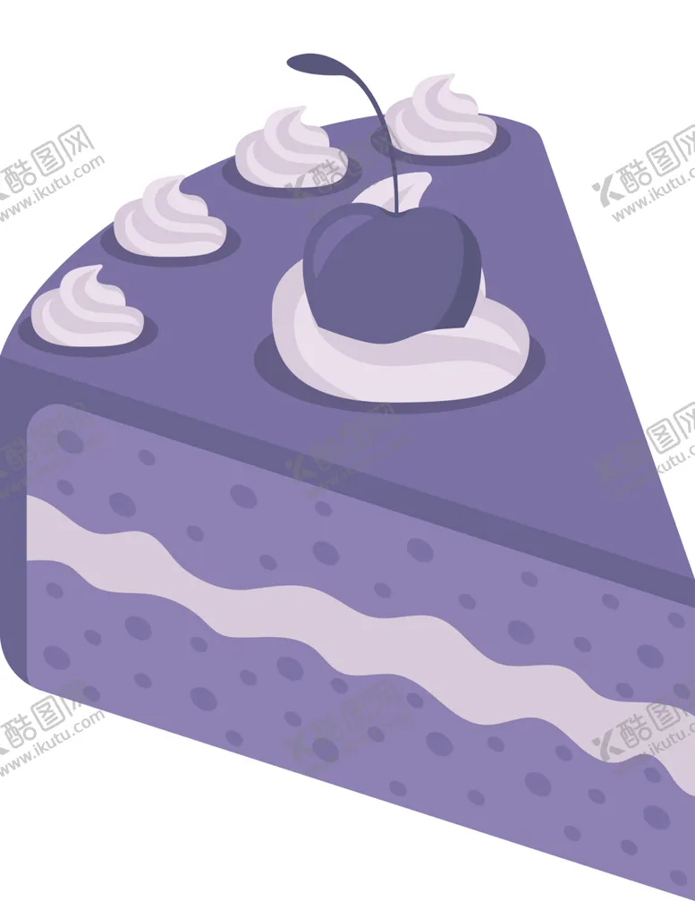 编号：44692901260629413538【酷图网】源文件下载-三角蛋糕