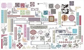 角花边框花纹花边