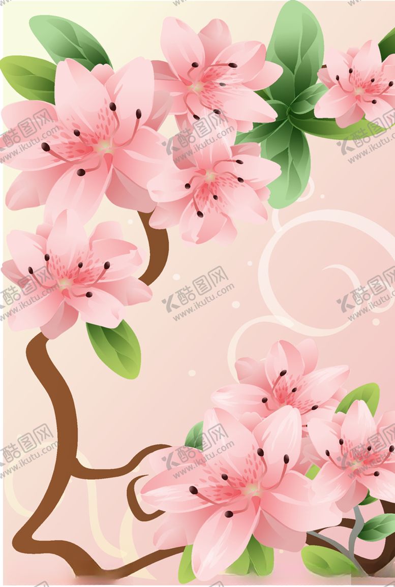 编号：61511605061801131501【酷图网】源文件下载-梅花粉色梅花