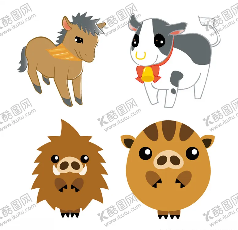 编号：98925206270611512823【酷图网】源文件下载-动物卡通