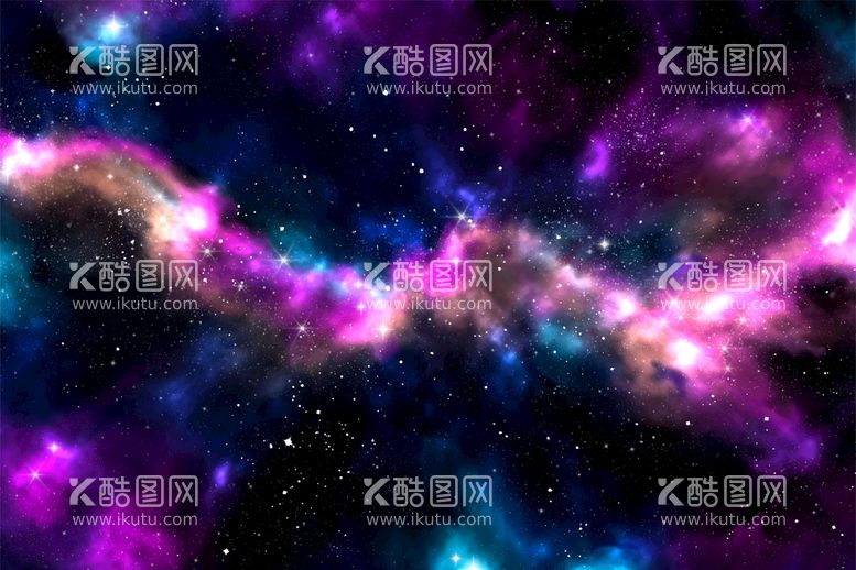 编号：70681611290510094515【酷图网】源文件下载-星空背景