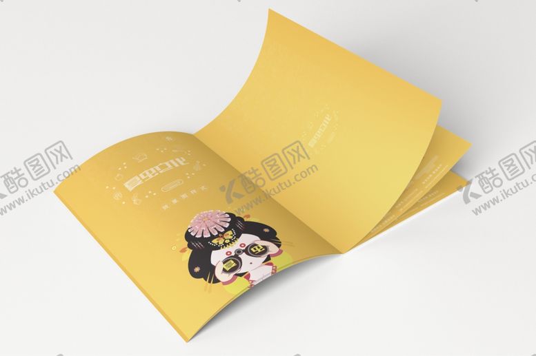 编号：95398507122008214331【酷图网】源文件下载-画册样机