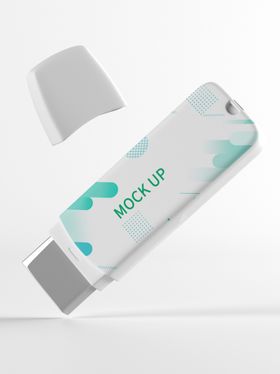 U盘样机标志样机LOGO样机