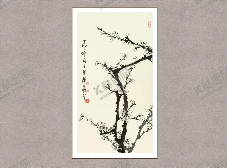 编号：48444912110203204739【酷图网】源文件下载-墨梅图