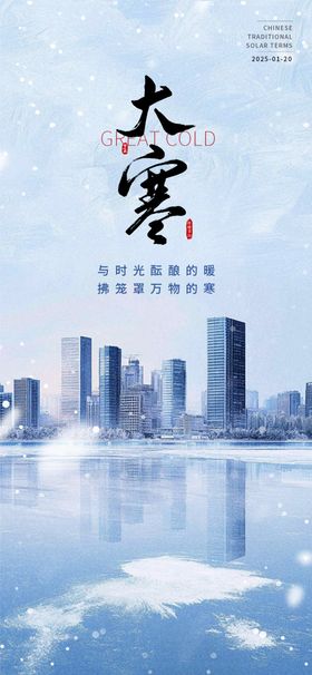 大寒海报