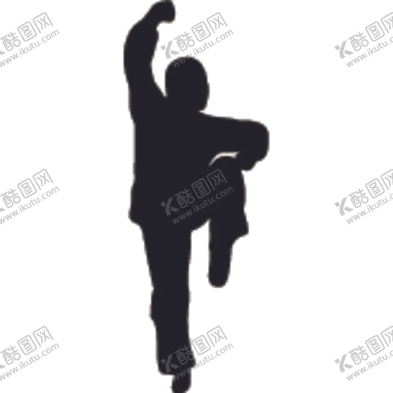编号：95354604112206285890【酷图网】源文件下载-武术格斗剪影